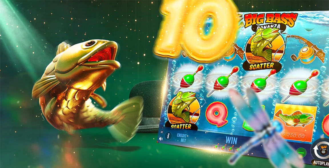 Catch BIG Wins with Big Bass Bonanza at Mr Green